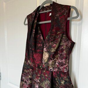 Winter formal a-line cocktail dress